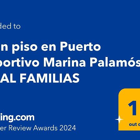 Gran Piso En Puerto Deportivo Marina Palamos Ideal Familias Esterno foto