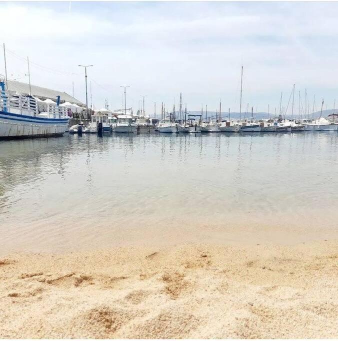 Gran Piso En Puerto Deportivo Marina Palamos Ideal Familias Esterno foto