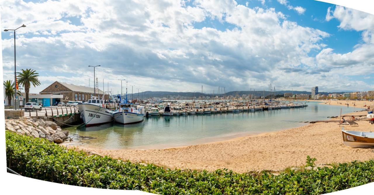 Gran Piso En Puerto Deportivo Marina Palamos Ideal Familias Esterno foto